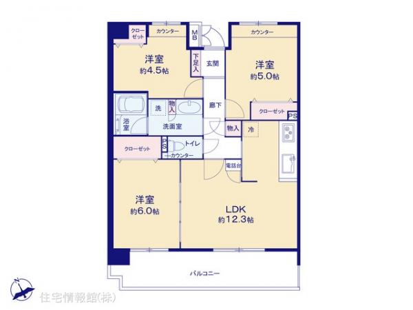 中古マンション 千葉県船橋市西船１丁目7-16 JR中央・総武線西船橋駅 3,799万円