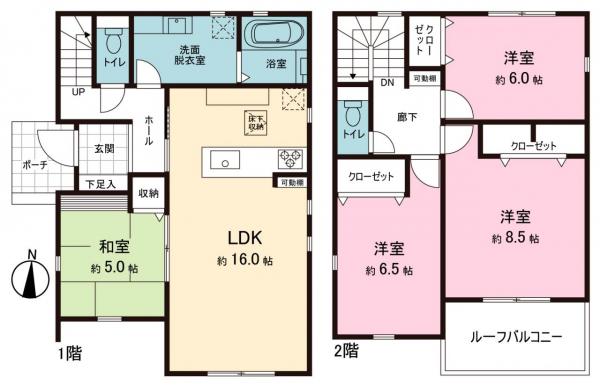 新築戸建 宇都宮市東峰町 JR東北本線 (宇都宮線）宇都宮駅 4,499万円