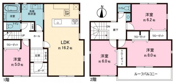 新築戸建 宇都宮市東峰町 JR東北本線 (宇都宮線）宇都宮駅 4,899万円
