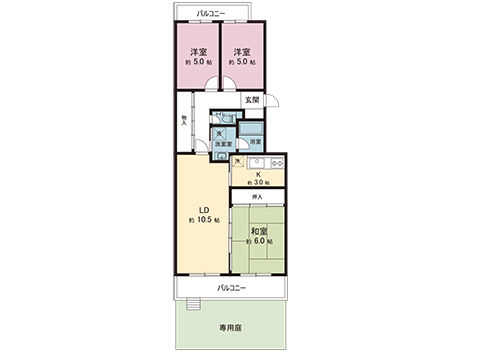 中古マンション 相模原市南区新磯野４丁目 小田急線相武台前駅 1,980万円