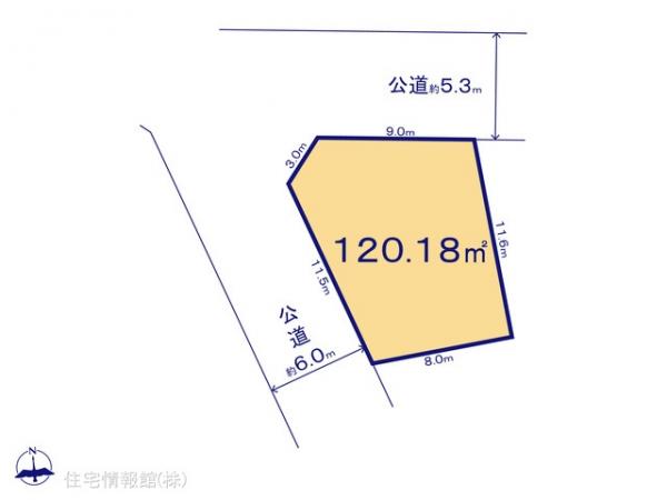 土地 千葉県市川市柏井町１丁目1788-1 JR武蔵野線船橋法典駅 3,200万円