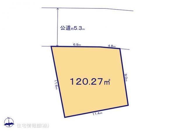 土地 千葉県市川市柏井町１丁目1788-1 JR武蔵野線船橋法典駅 2,900万円
