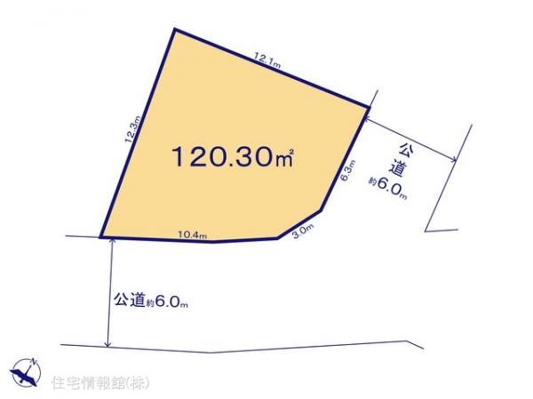 土地 千葉県市川市柏井町１丁目1788-1 JR武蔵野線船橋法典駅 3,600万円