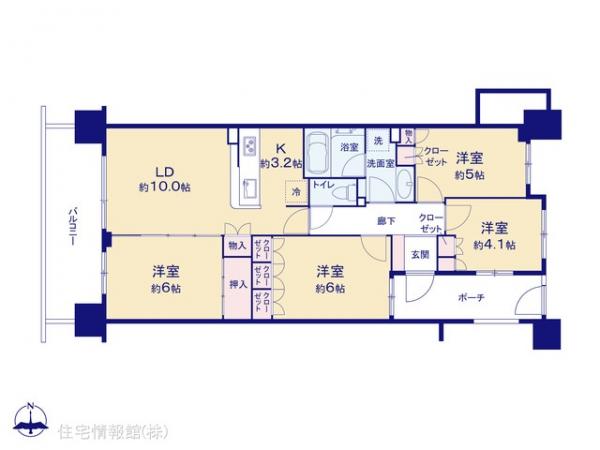 中古マンション 東京都町田市南大谷５丁目16-1 小田急線玉川学園前駅 4,399万円