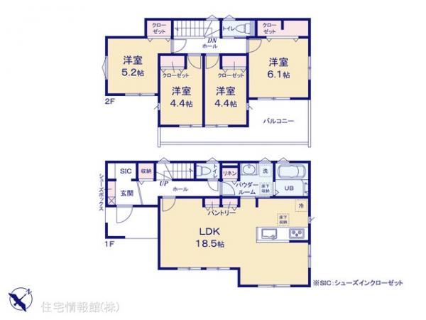 新築戸建 神奈川県横須賀市湘南鷹取３丁目5-4 京急本線追浜駅 4,680万円