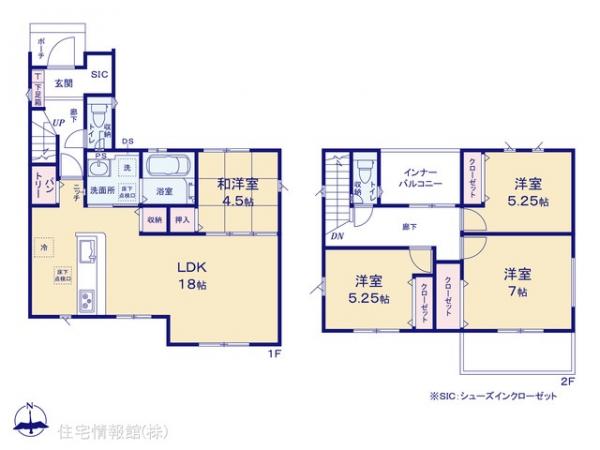 新築戸建 神奈川県平塚市入野247 JR東海道本線(東京〜熱海)平塚駅 3,480万円