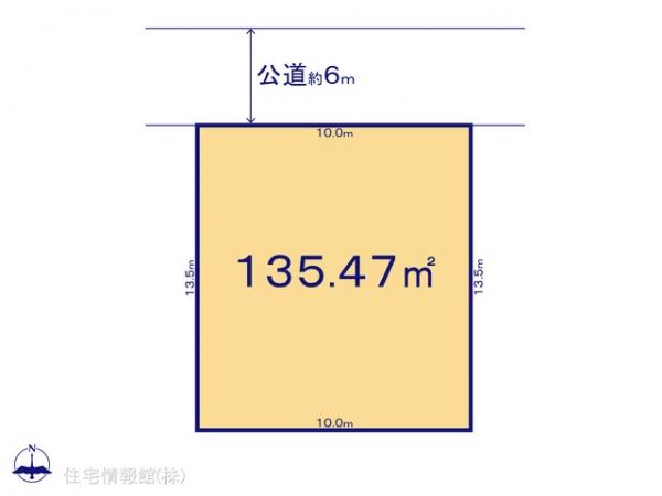 土地 千葉県千葉市稲毛区宮野木町2134-3 千葉都市モノレールスポーツセンター駅 2,700万円