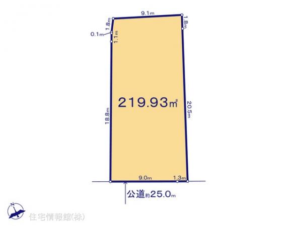 土地 東京都町田市小山町2628-7 京王相模原線多摩境駅 9,180万円
