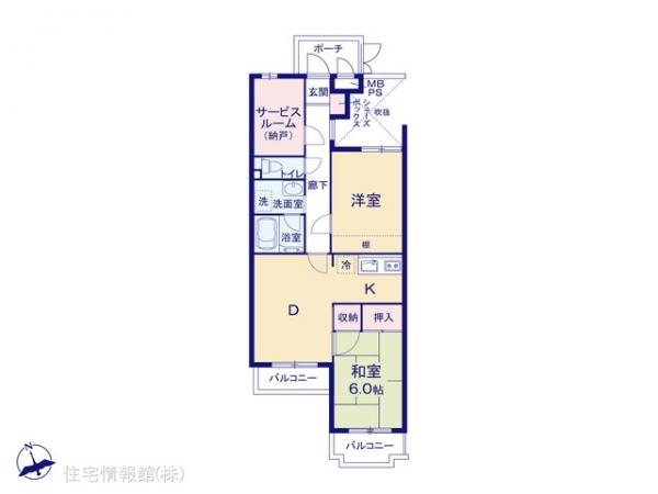 中古マンション 東京都多摩市関戸５丁目26-5 京王線聖蹟桜ヶ丘駅 2,180万円