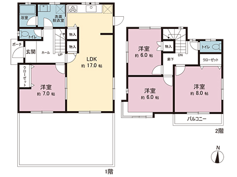 中古戸建 小田原市小竹 JR東海道本線(東京〜熱海)二宮駅 1,580万円