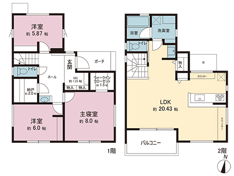 新築戸建 小田原市栢山 小田急線栢山駅 3,990万円