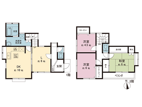 中古戸建 八王子市中野上町４丁目 JR中央線西八王子駅 2,699万円