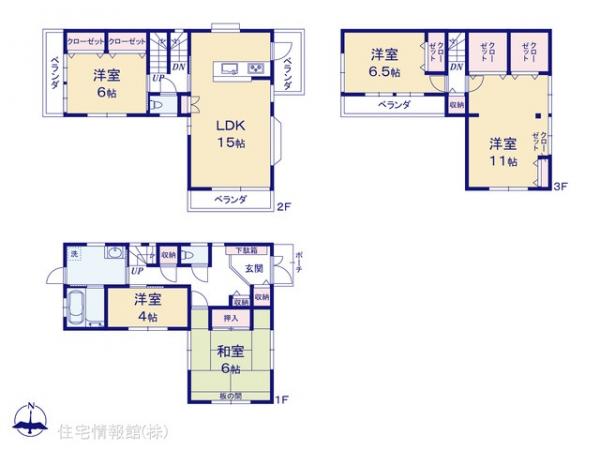 中古戸建 埼玉県川越市大字寺尾 東武東上線上福岡駅 2,480万円