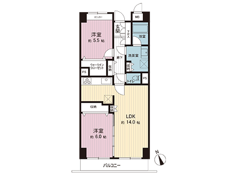 中古マンション 神奈川県横須賀市野比２丁目 京急久里浜線ＹＲＰ野比駅 2,199万円