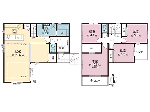 新築戸建 綾瀬市綾西３丁目 相鉄本線海老名駅 4,598万円