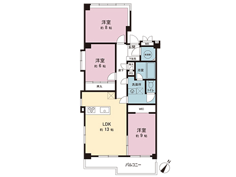 中古マンション 千葉市中央区若草１丁目 JR京葉線蘇我駅 2,499万円