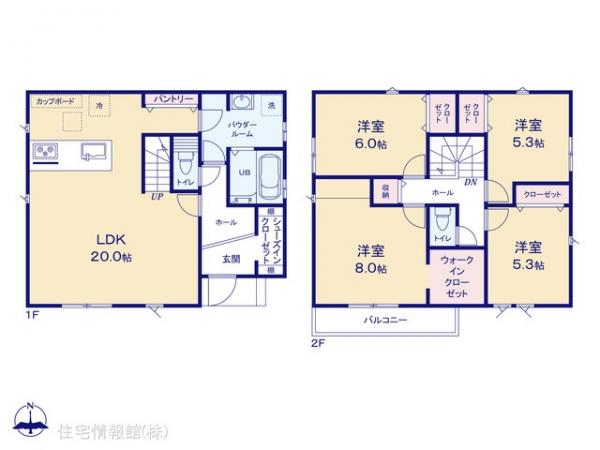 新築戸建 神奈川県川崎市麻生区王禅寺東３丁目574-17 小田急多摩線新百合ヶ丘駅 6,290万円