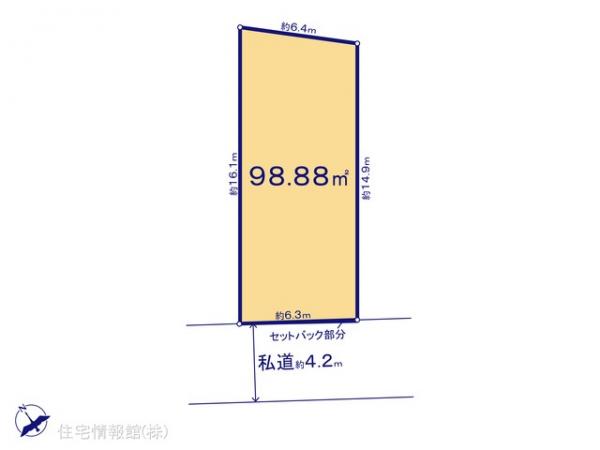 土地 東京都世田谷区赤堤２丁目23-42 小田急線豪徳寺駅 1億4,580万円