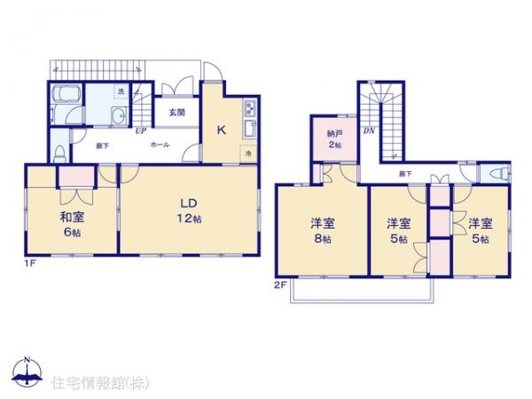 中古戸建 埼玉県日高市武蔵台５丁目25-13 西武秩父線高麗駅 980万円