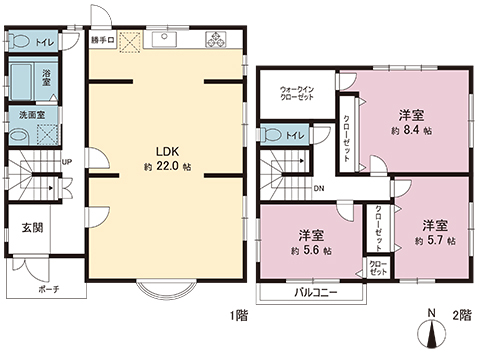 中古戸建 中郡二宮町富士見が丘１丁目 JR東海道本線(東京〜熱海)二宮駅 1,680万円