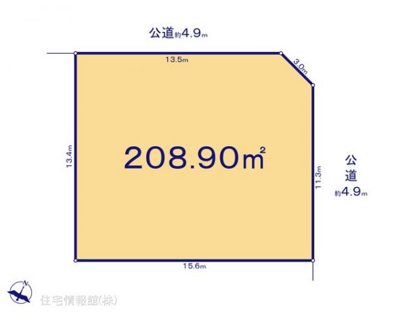 土地 千葉県八千代市米本2336 東葉高速鉄道村上駅 1,790万円