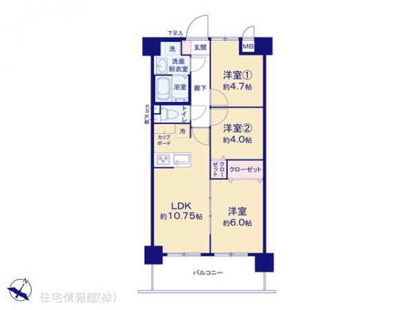 中古マンション 千葉県千葉市中央区神明町211-7 京成千葉線千葉中央駅 2,280万円