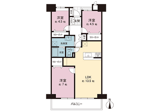 中古マンション 厚木市厚木町 JR相模線厚木駅 3,680万円