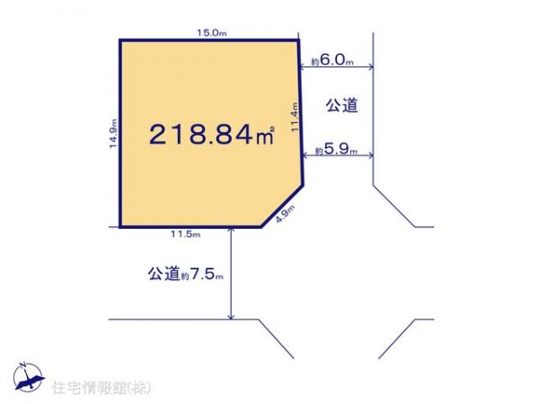 土地 千葉県四街道市千代田３丁目14-1 JR総武本線物井駅 2,500万円