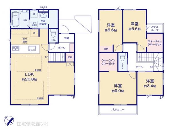 新築戸建 東京都町田市南大谷４丁目191-8 小田急線町田駅 5,999万円