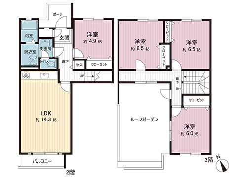 中古マンション 多摩市永山５丁目 小田急多摩線小田急永山駅 2,900万円
