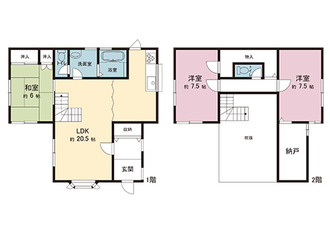 中古戸建 中郡二宮町百合が丘３丁目 JR東海道本線(東京〜熱海)二宮駅 2,599万円