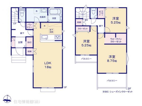 新築戸建 埼玉県草加市金明町759-9 東武伊勢崎線新田駅 5,190万円