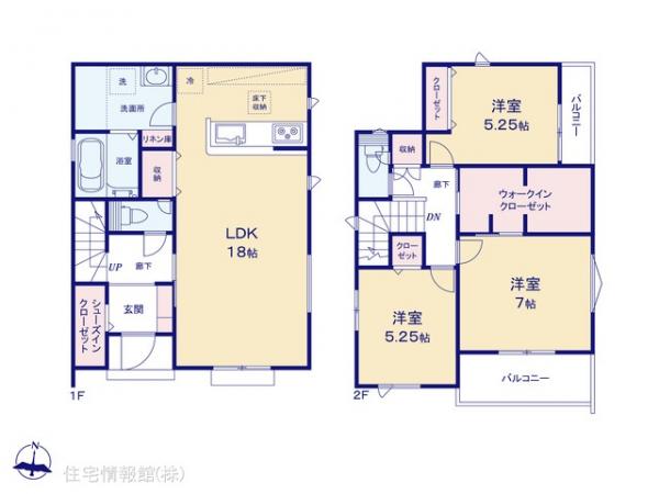 新築戸建 埼玉県草加市金明町759-9 東武伊勢崎線新田駅 5,390万円
