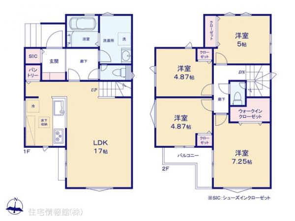 新築戸建 埼玉県草加市金明町759-9 東武伊勢崎線新田駅 4,990万円