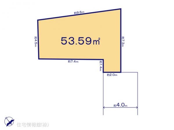 土地 東京都世田谷区世田谷２丁目14-7 東急世田谷線上町駅 5,280万円