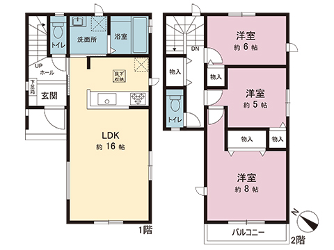 新築戸建 青梅市東青梅３丁目 JR青梅線東青梅駅 3,390万円