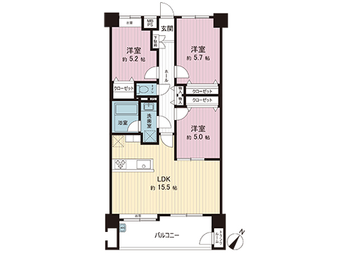 中古マンション 川崎市多摩区中野島４丁目 JR南武線中野島駅 4,798万円