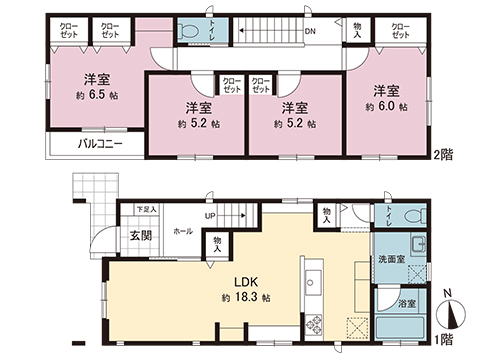 新築戸建 流山市美田 東武野田線初石駅 4,680万円