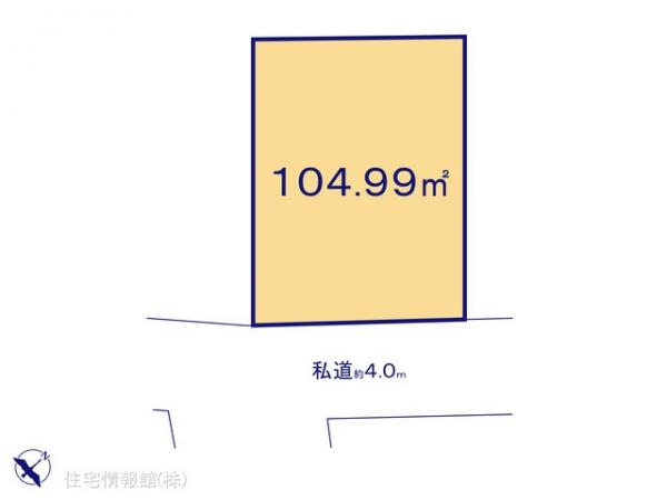 土地 千葉県船橋市八木が谷１丁目4-5 京成松戸線二和向台駅 2,350万円