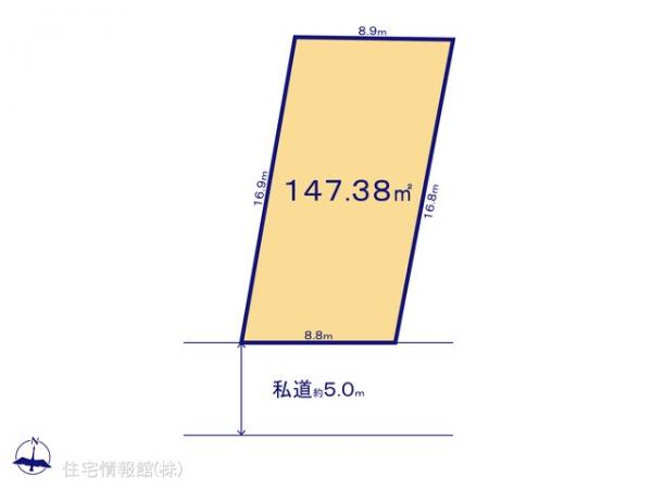 土地 千葉県佐倉市井野1611-17 京成本線志津駅 2,180万円