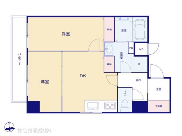中古マンション 東京都足立区西新井栄町３丁目17-11 東武伊勢崎線西新井駅 4,580万円