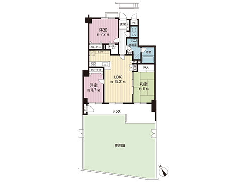 中古マンション 川崎市多摩区中野島４丁目 JR南武線中野島駅 3,899万円