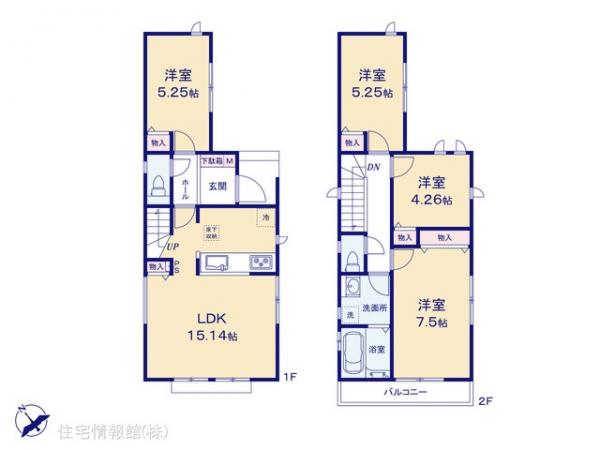 新築戸建 千葉県市川市南大野１丁目13-20 JR武蔵野線市川大野駅 4,190万円