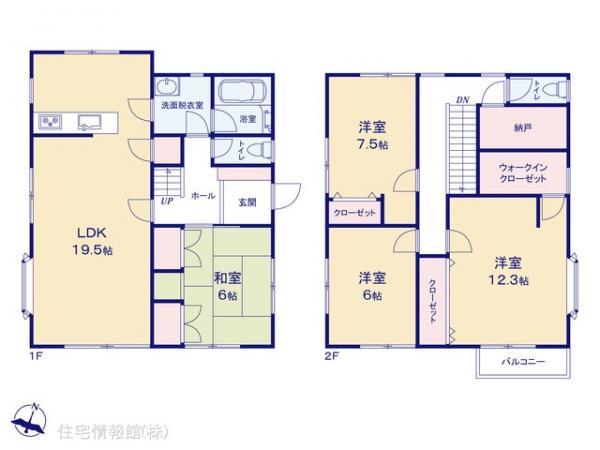 中古戸建 埼玉県狭山市鵜ノ木4838-7 西武池袋線稲荷山公園駅 2,099万円
