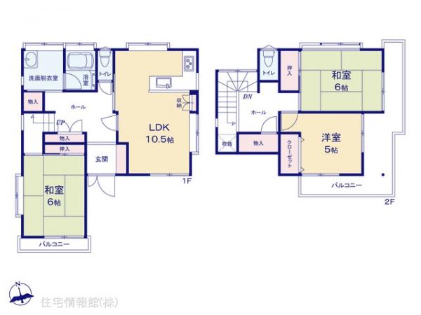 中古戸建 埼玉県坂戸市西坂戸２丁目1540-10 東武越生線川角駅 1,299万円