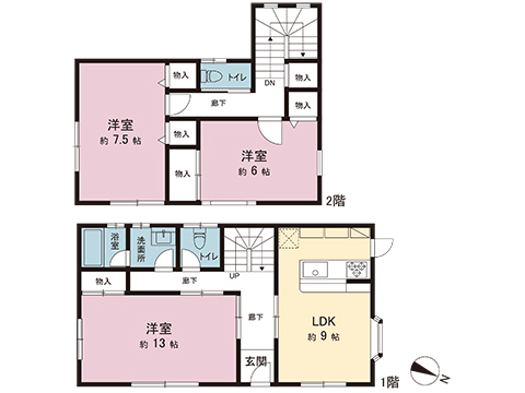 中古戸建 市原市辰巳台東３丁目 JR内房線八幡宿駅 3,500万円