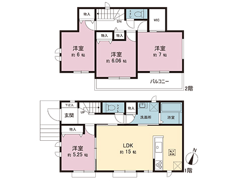 新築戸建 千葉市中央区花輪町 JR外房線蘇我駅 3,390万円