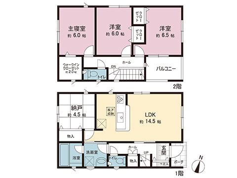 新築戸建 横須賀市田浦町２丁目 JR横須賀線田浦駅 2,780万円