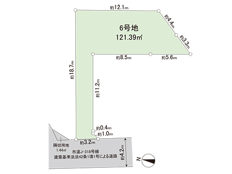 土地 さいたま市緑区道祖土１丁目 JR京浜東北線北浦和駅 3,080万円