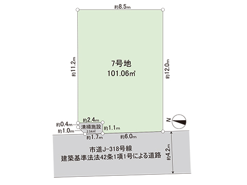 土地 さいたま市緑区道祖土１丁目 JR京浜東北線北浦和駅 3,580万円